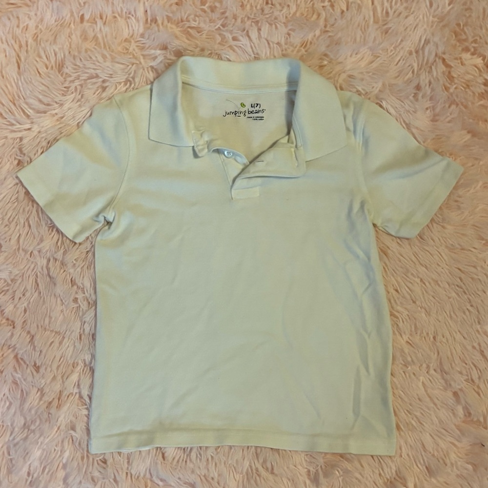 Jumping Beans Kids White Polo Shirt